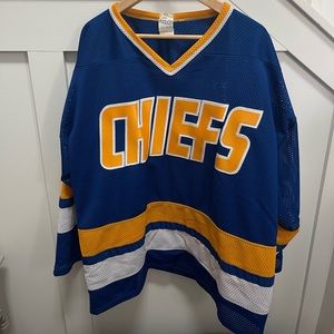 Vintage Charlestown chiefs NHL jersey